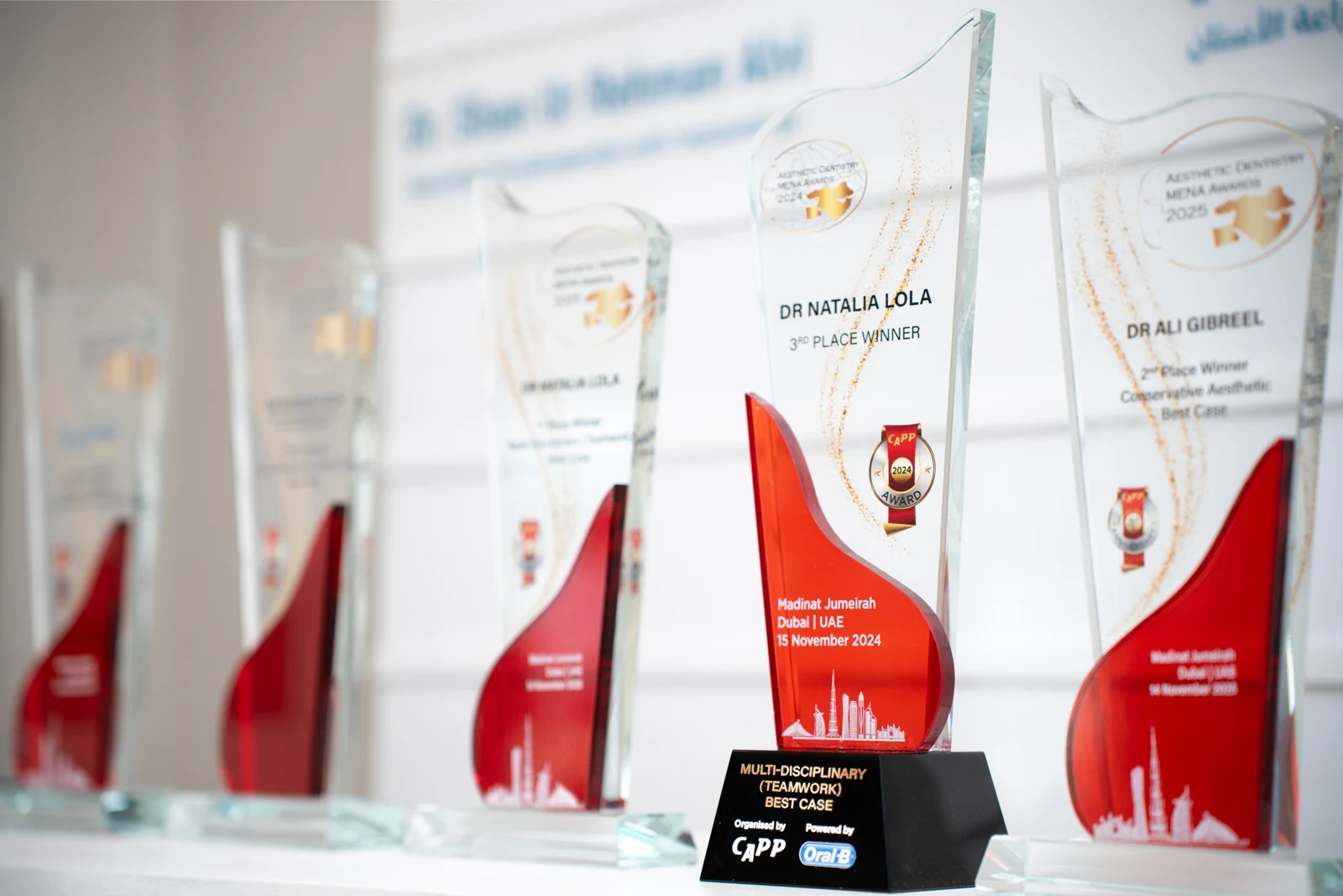 True Smile’s collection of awards from 2024 and 2025