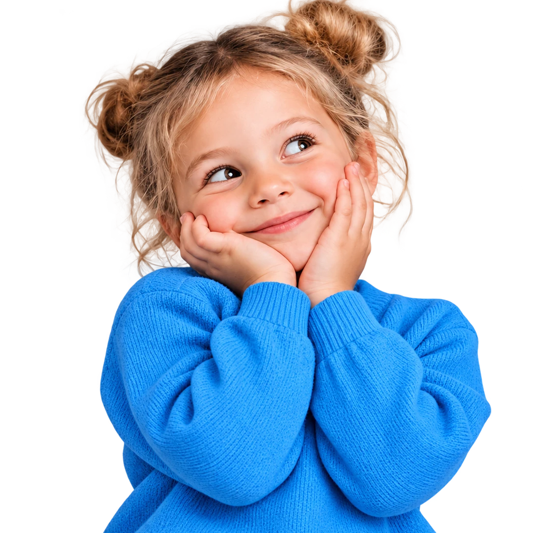 A smiling child at True Smile